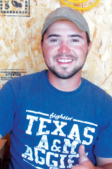 Paul Wesley Quin, 23, of Pilot Point, Texas