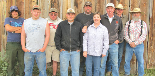 Crew at Shuthworh Ranch