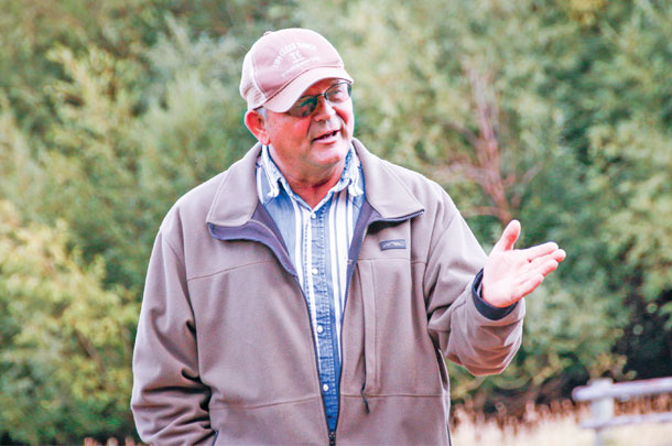 Wayne Slaght, manager of Tow Creek Monutre Ranch
