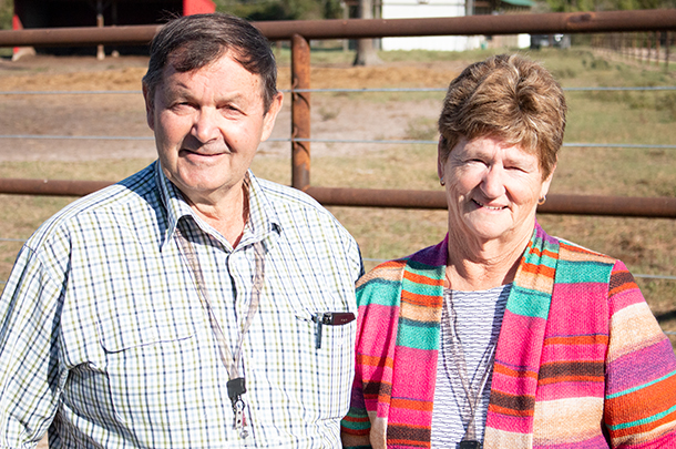 Dennis and Gail Moxey of New South Wales, Austraila 