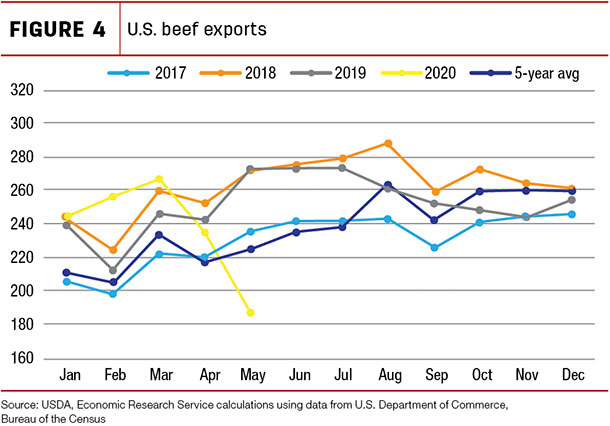 U.S. beef exports